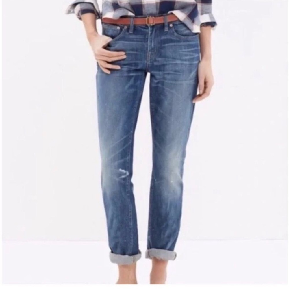 Madewell Slim Boy Jean‎ Paint Splatter Denim Size 29 Slim Relaxed Fit Laid Back